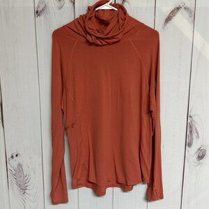 Patagonia Tropic Comfort Shirt Women’s Large Quartz Coral UPF40+  EUC